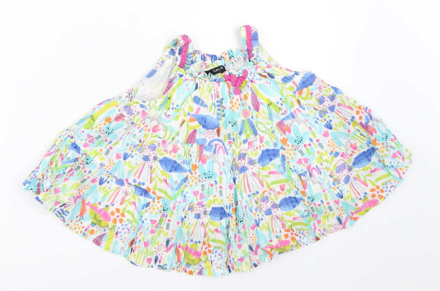 George Girls Blue   Basic Blouse Size 18-24 Months