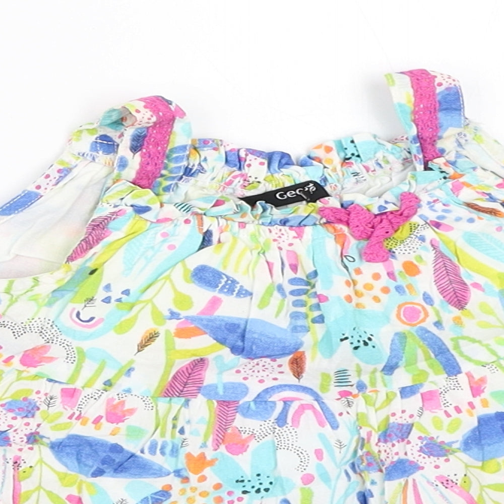 George Girls Blue   Basic Blouse Size 18-24 Months