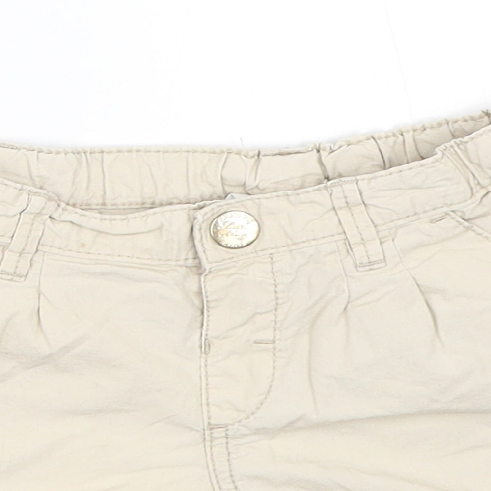 H&M Girls Beige   Chino Shorts Size 3-4 Years