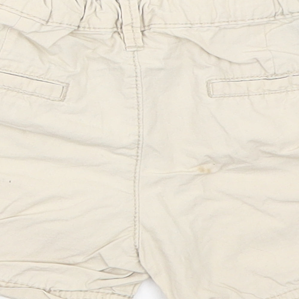 H&M Girls Beige   Chino Shorts Size 3-4 Years