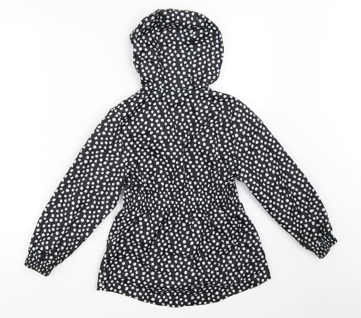 George Girls Black   Rain Coat Coat Size 5-6 Years