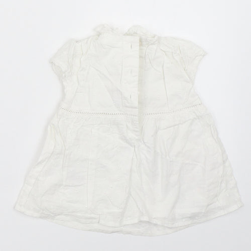 NEXT Girls White   Fit & Flare  Size 3-6 Months