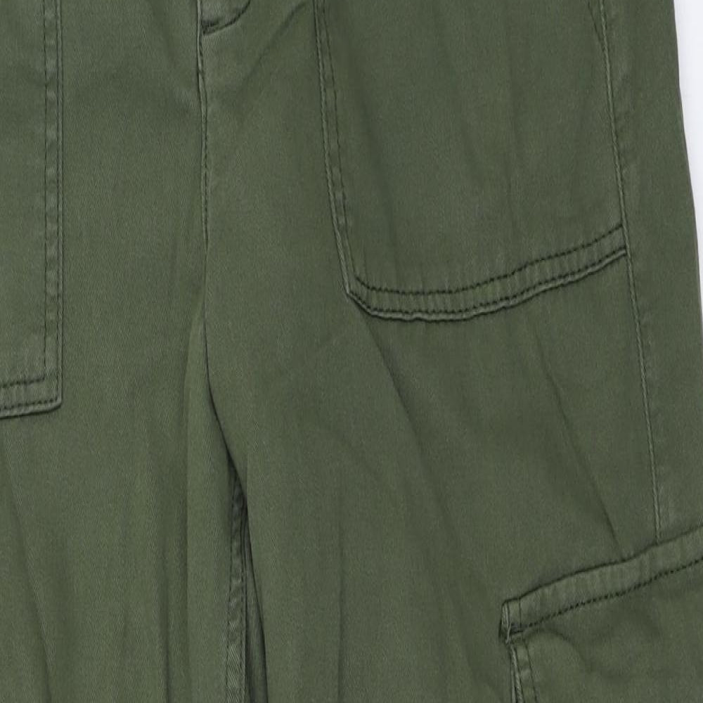Urban Outfitters Womens Green   Cargo Trousers Size M L27 in