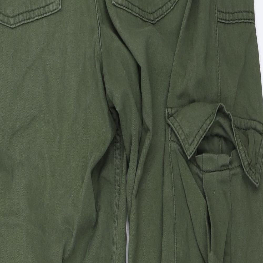 Urban Outfitters Womens Green   Cargo Trousers Size M L27 in