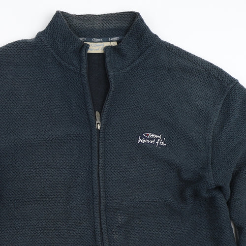 Weird Fish Mens Blue   Jacket  Size L