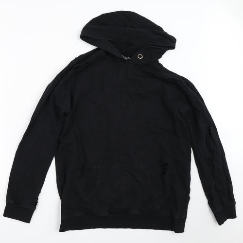 Select Womens Black   Pullover Hoodie Size 10