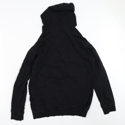 Select Womens Black   Pullover Hoodie Size 10
