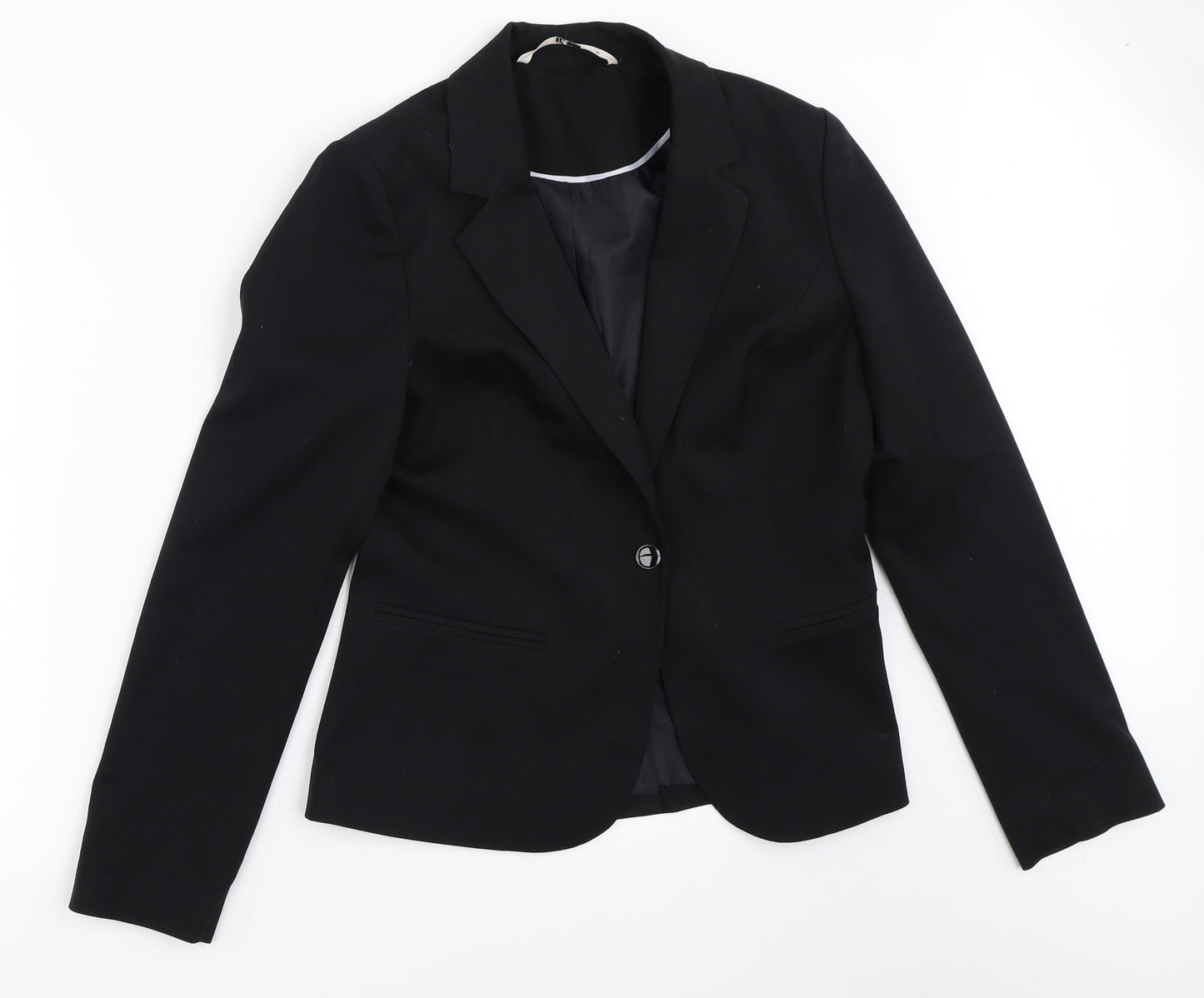 TU Womens Black   Jacket Blazer Size 10