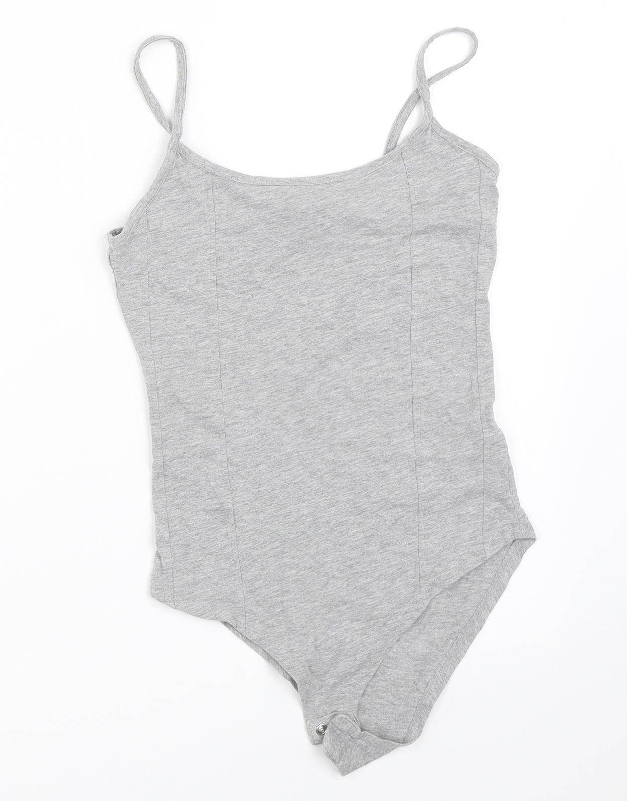 New Look Womens Grey   Camisole Tank Size 8  - bodysuit