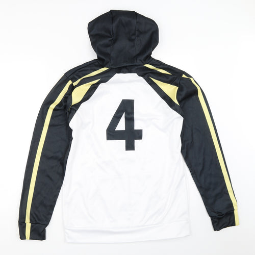 Preworn Mens Black   Pullover Hoodie Size M