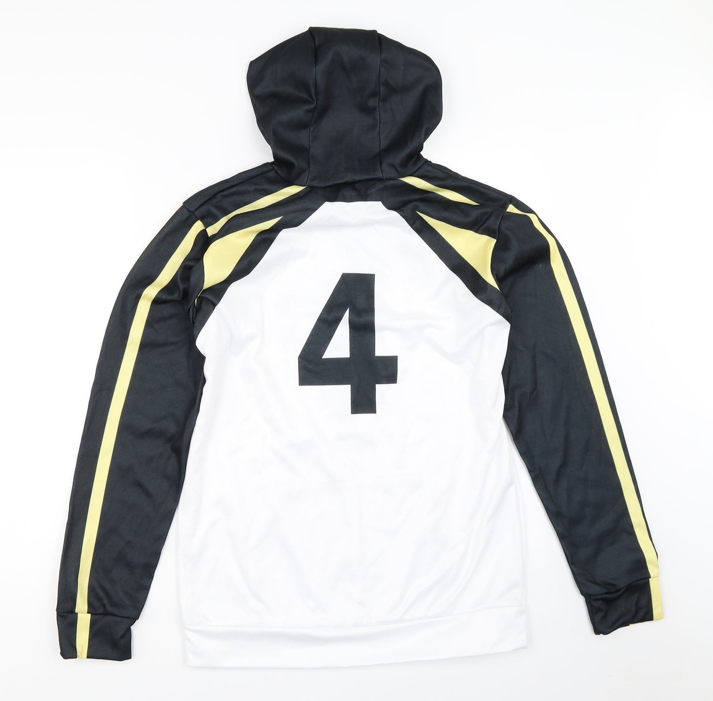 Preworn Mens Black   Pullover Hoodie Size M