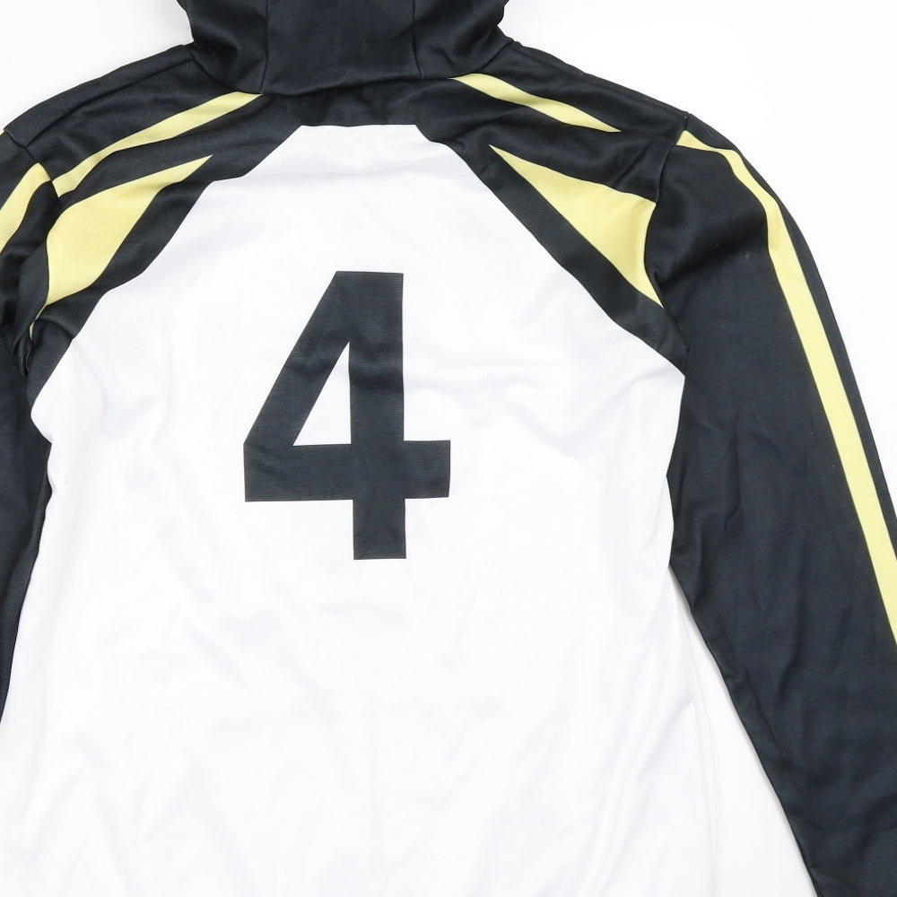 Preworn Mens Black   Pullover Hoodie Size M