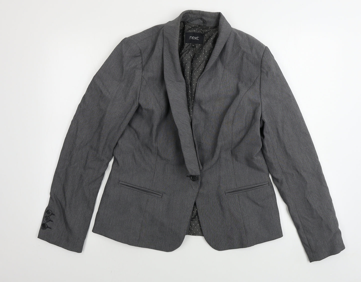 NEXT  Womens Grey   Jacket Blazer Size 16
