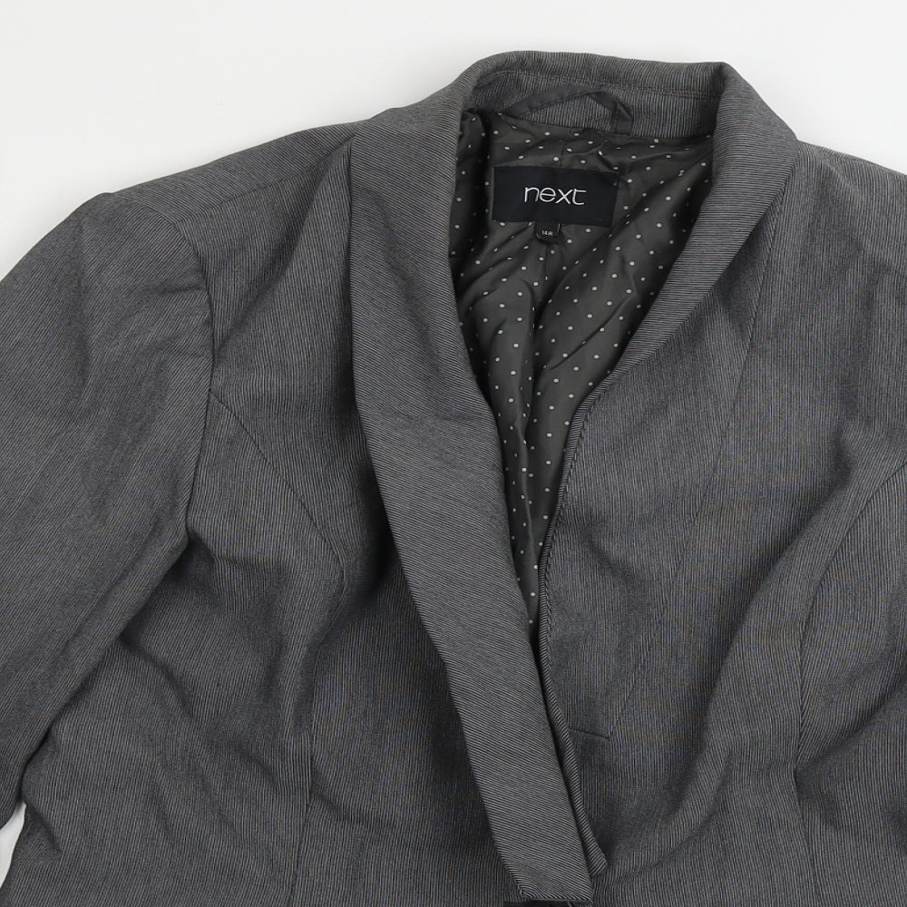 NEXT  Womens Grey   Jacket Blazer Size 16