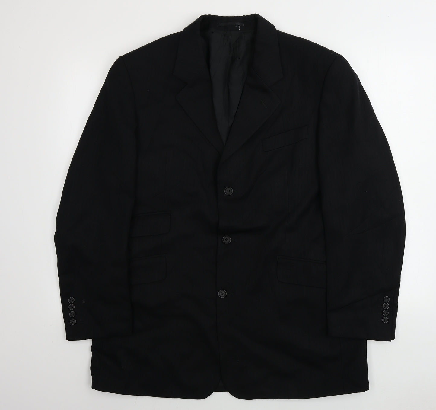 Jasper Conran  Mens Black   Jacket Blazer Size 52