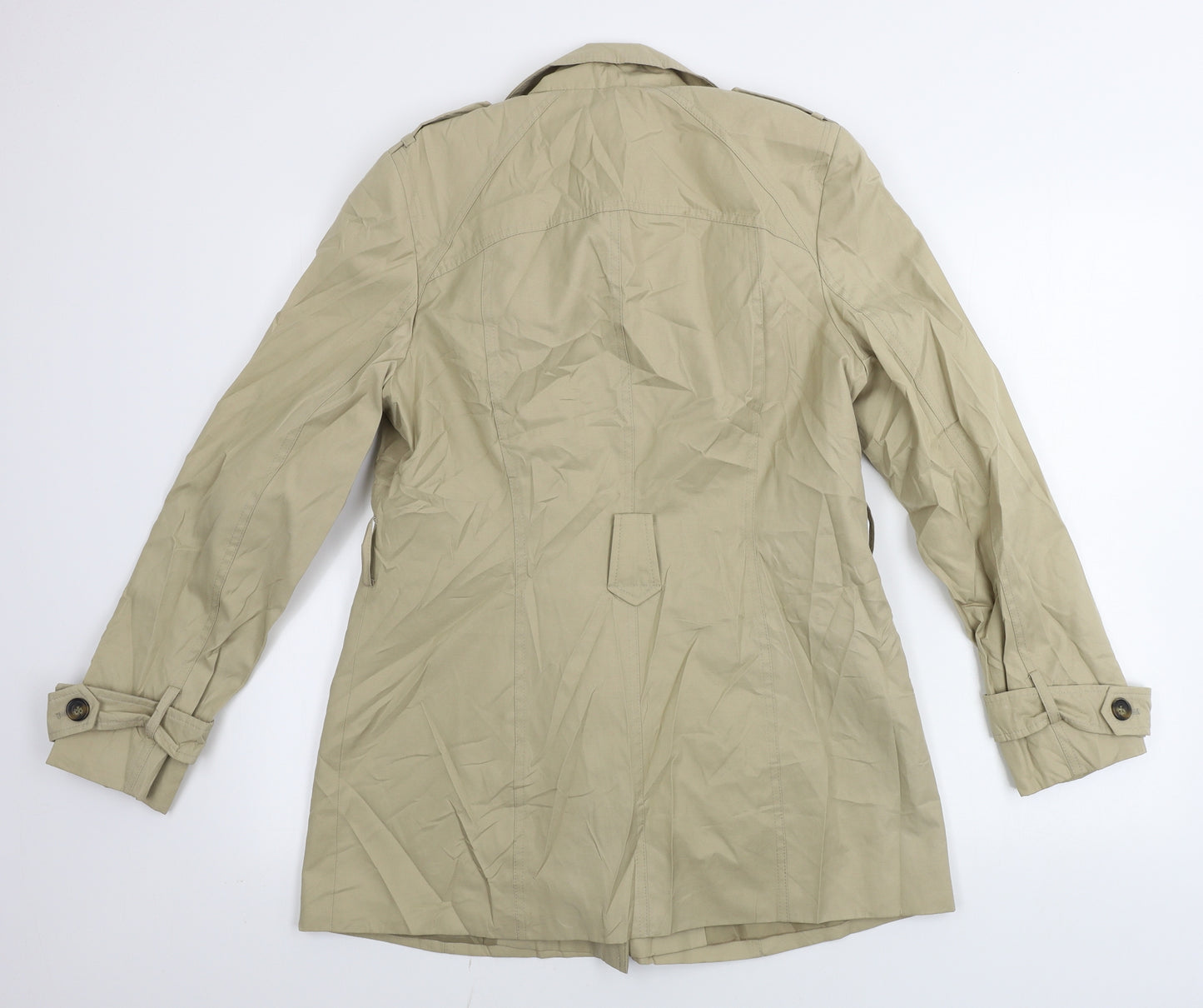 Debenhams  Womens Beige   Jacket Coat Size 12