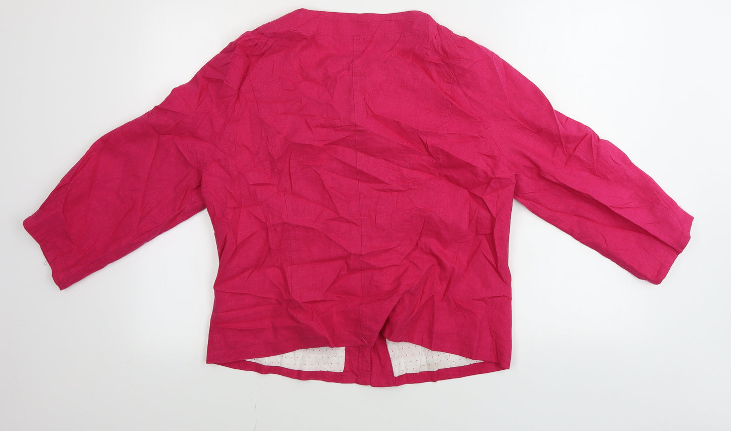 iz Womens Pink   Jacket Coat Size L