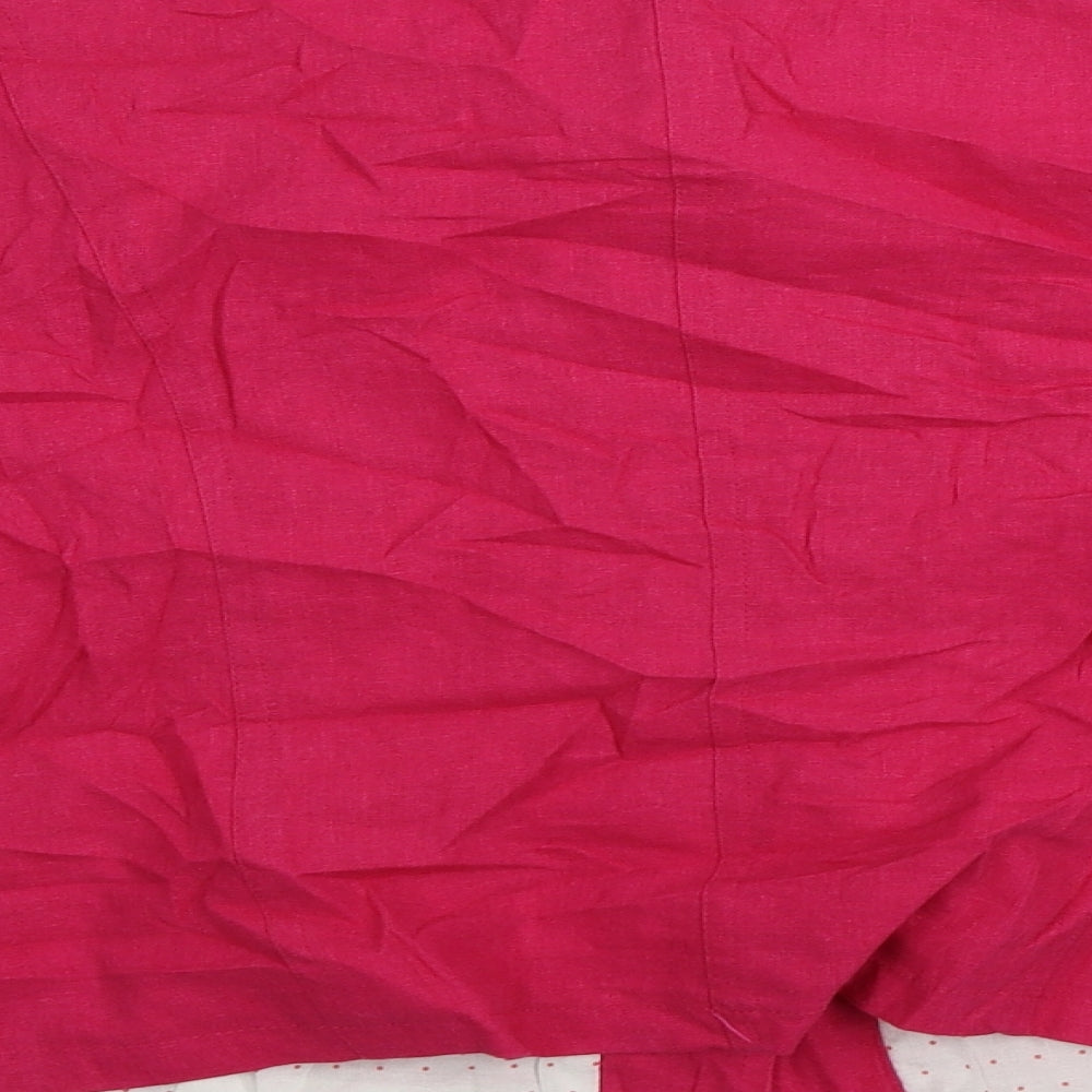 iz Womens Pink   Jacket Coat Size L