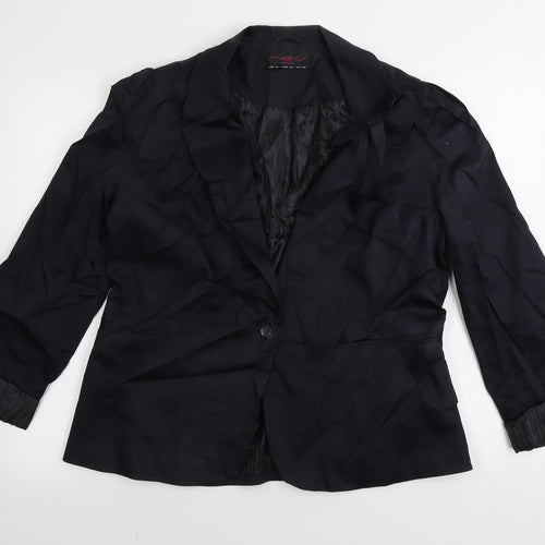 New Look  Womens Blue   Jacket Blazer Size 18