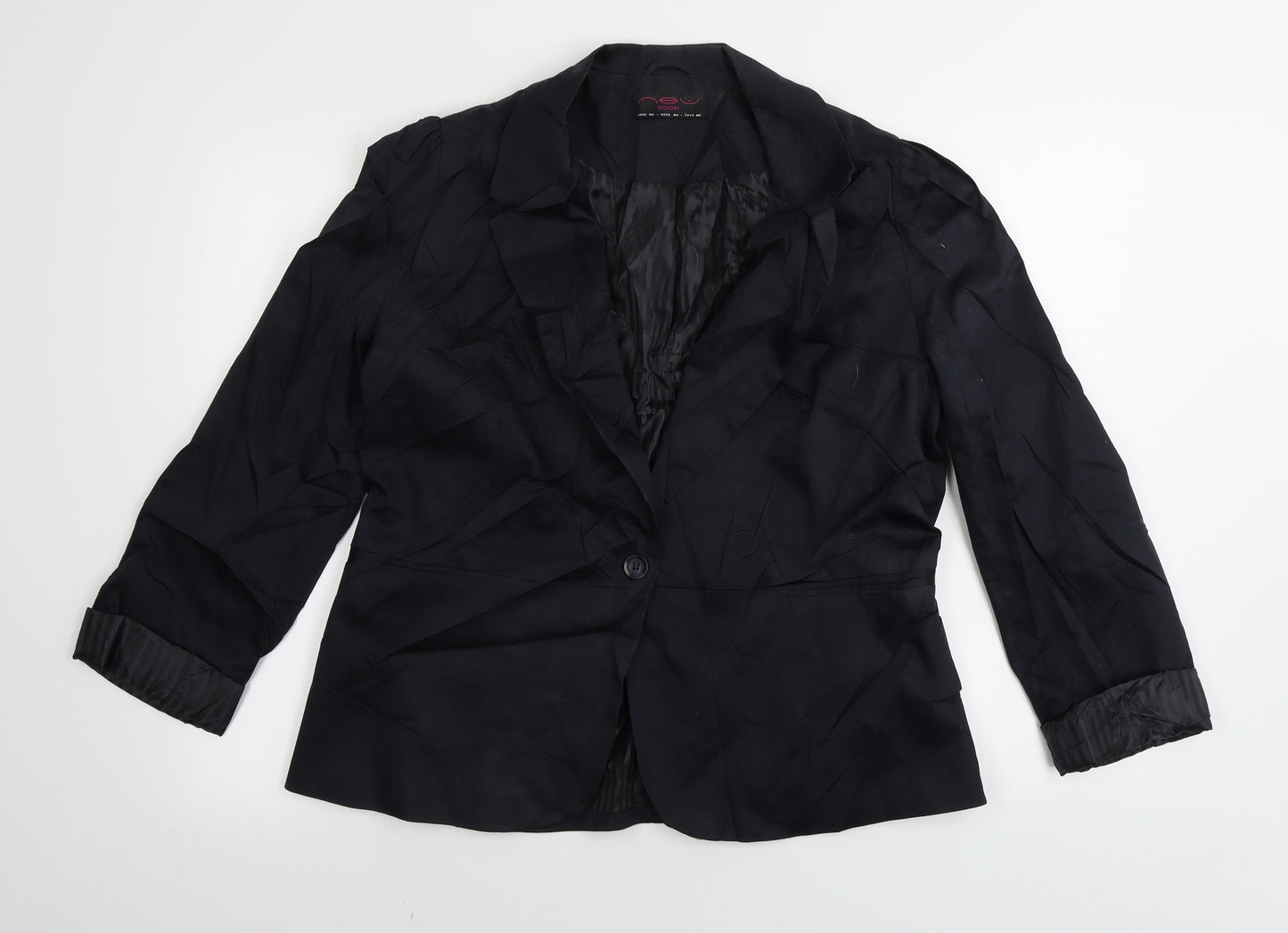 New Look  Womens Blue   Jacket Blazer Size 18