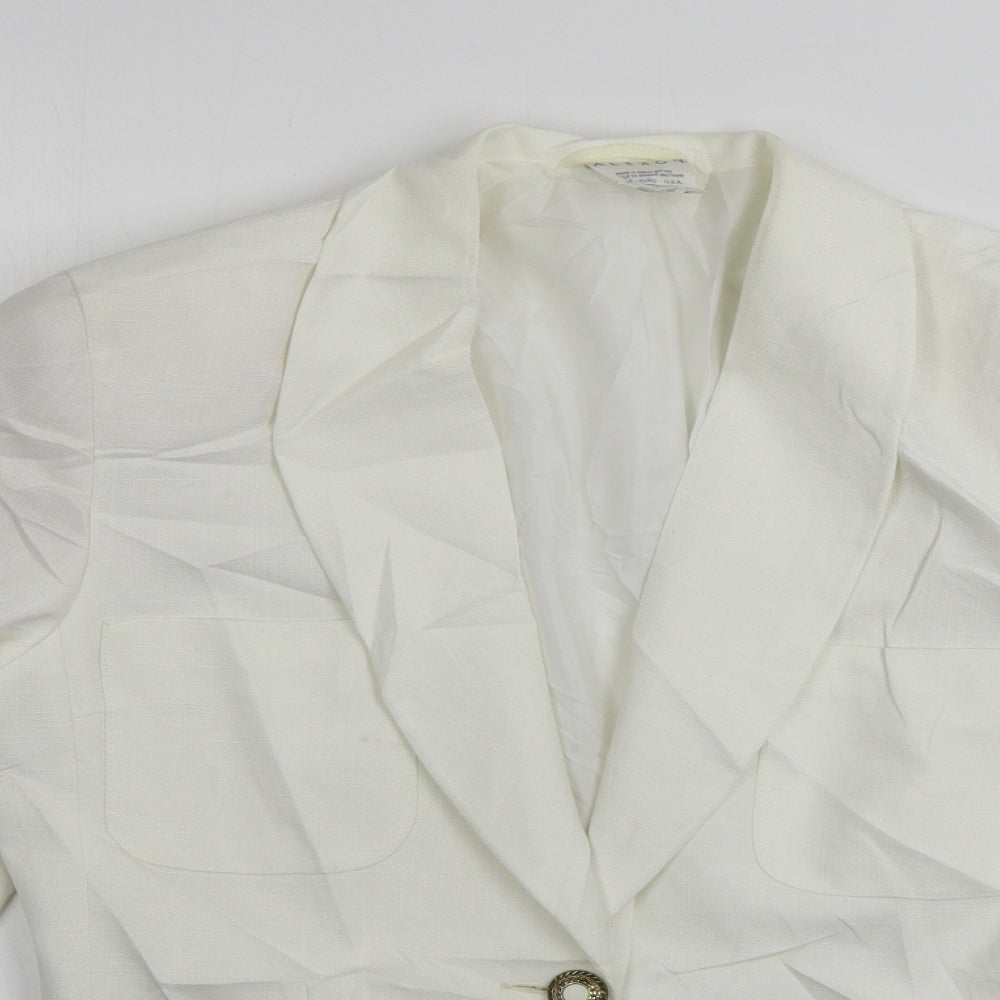 Alexon Womens White   Jacket Blazer Size 12