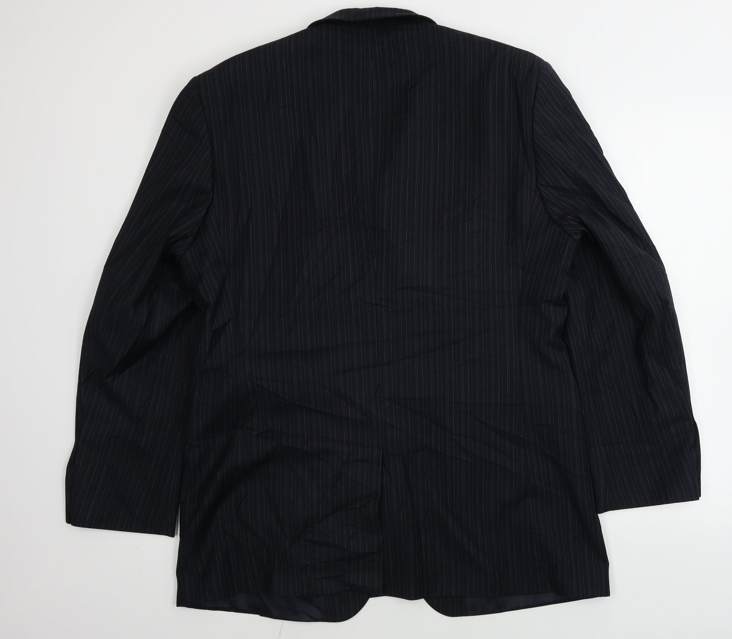 Burton  Mens Black Striped  Jacket Blazer Size 42