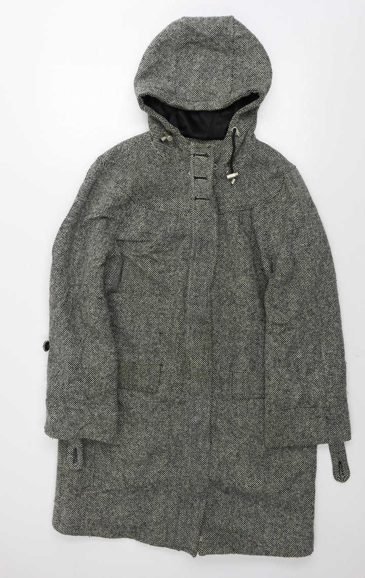 Papaya Womens Beige Jacket Coat Size 12