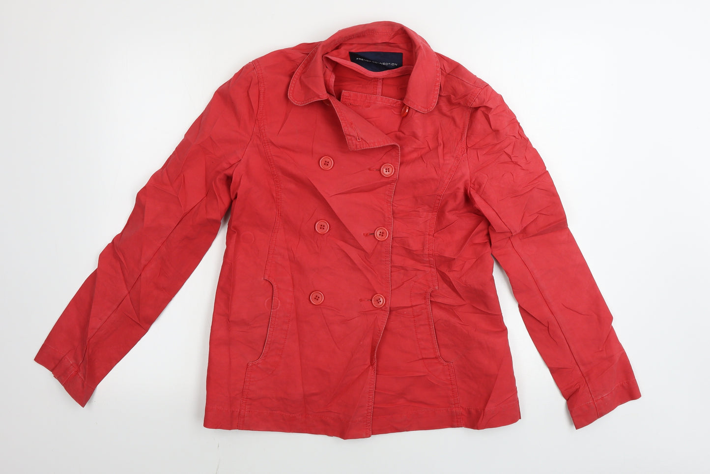 French Connection  Womens Red   Jacket Coat Size 10