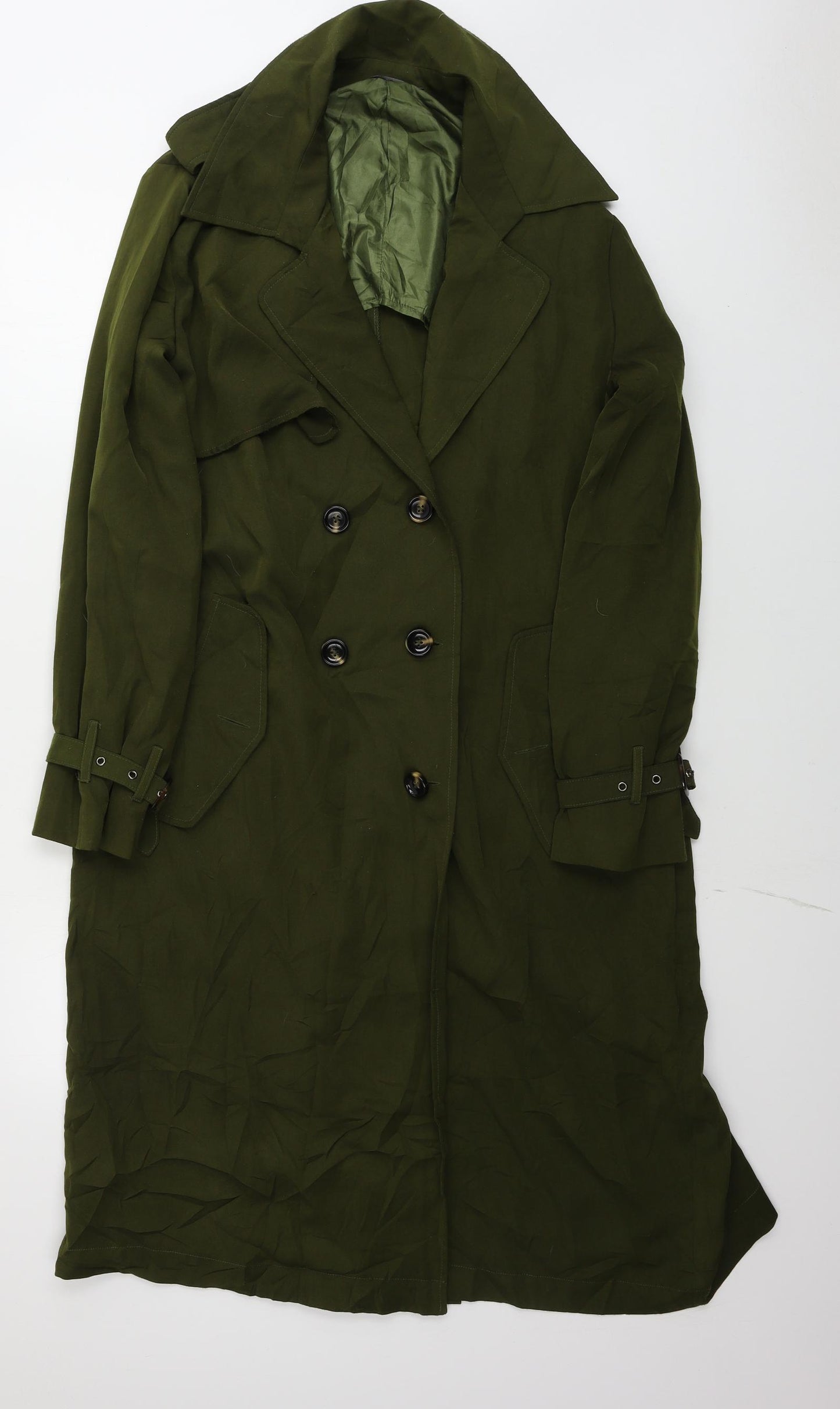 Boohoo  Womens Green   Jacket Coat Size L