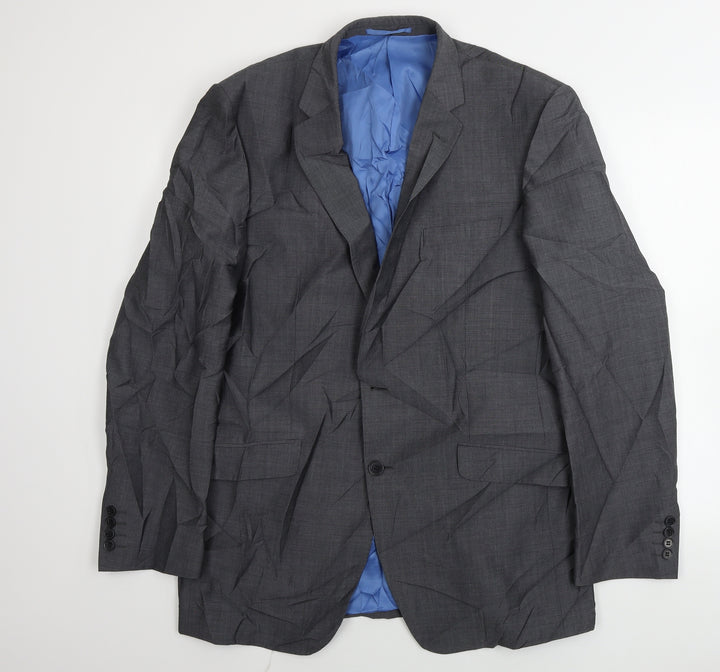 Marks and Spencer Mens Grey Jacket Blazer Size 42