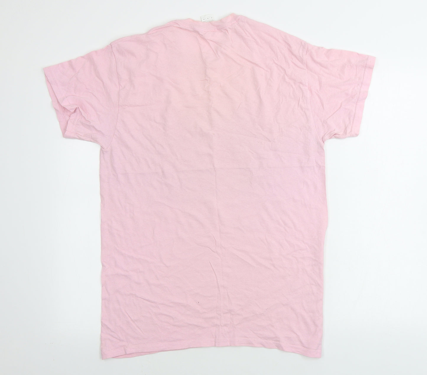 Gildan  Womens Pink   Basic T-Shirt Size M