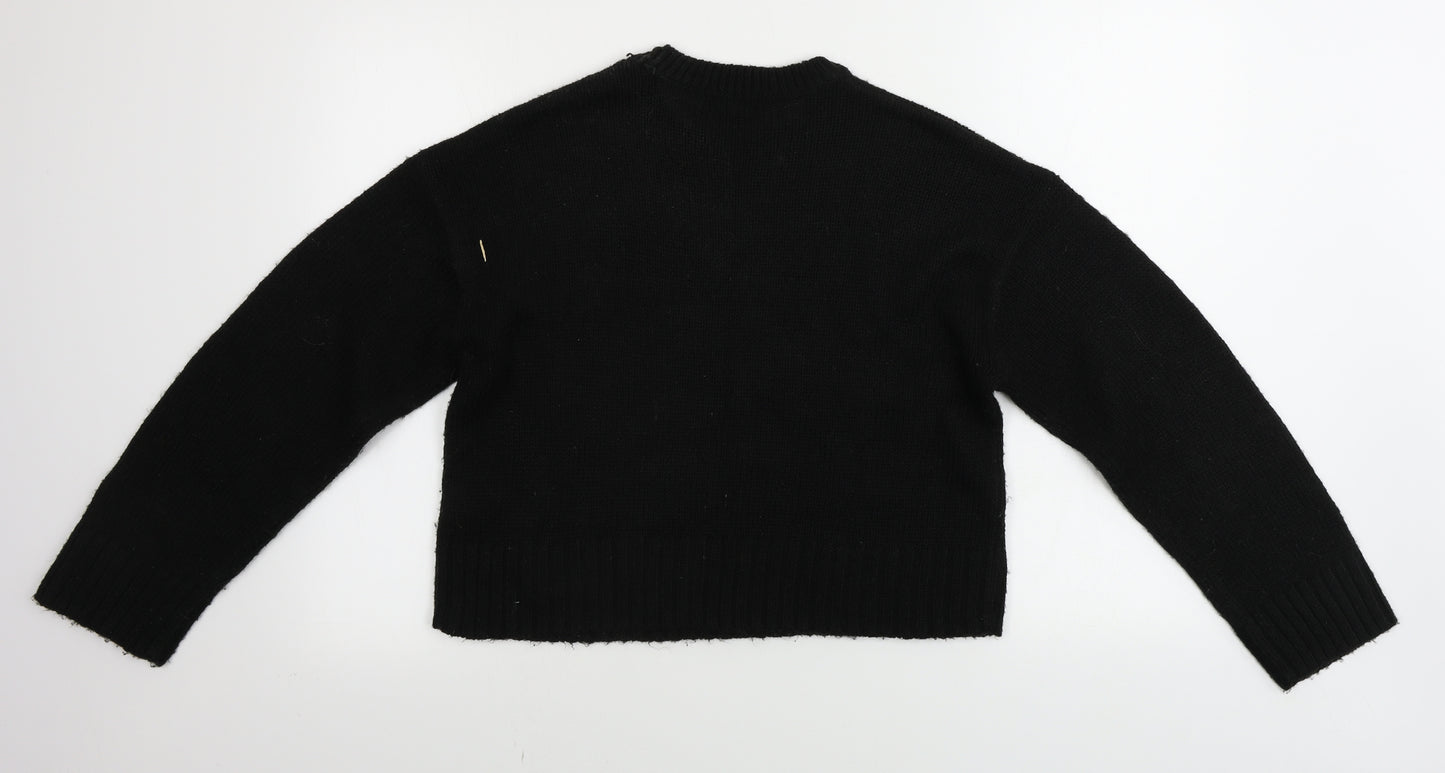 New Look  Womens Black   Pullover Jumper Size S
