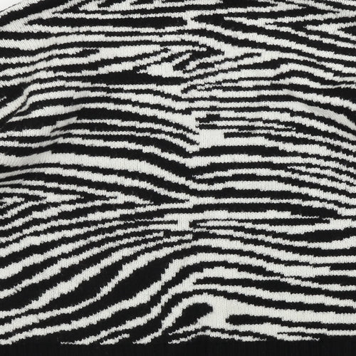 Primark  Womens White Animal Print  Pullover Jumper Size XS