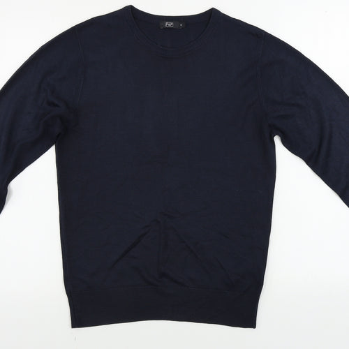 F&F  Mens Blue   Pullover Jumper Size S
