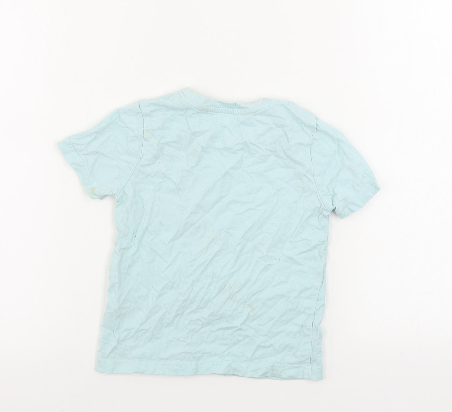 Nutmeg  Boys Green   Basic T-Shirt Size 3-4 Years