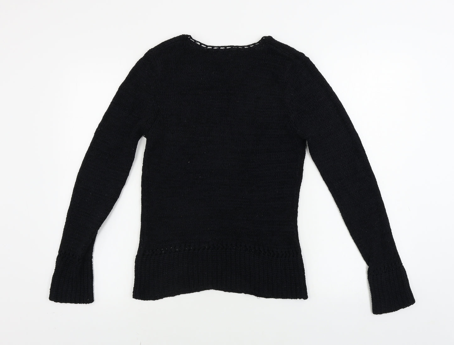 Editions   Womens Black   Pullover Jumper Size 10