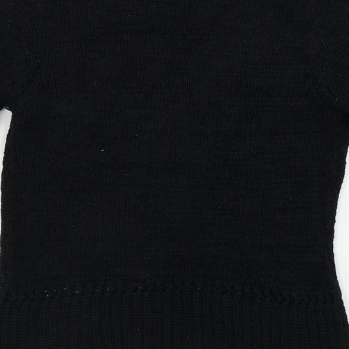 Editions   Womens Black   Pullover Jumper Size 10
