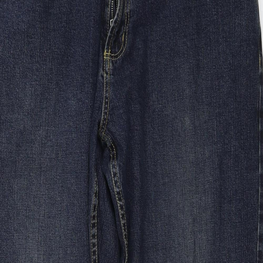 BHS  Mens Blue   Straight Jeans Size 36 in L32 in