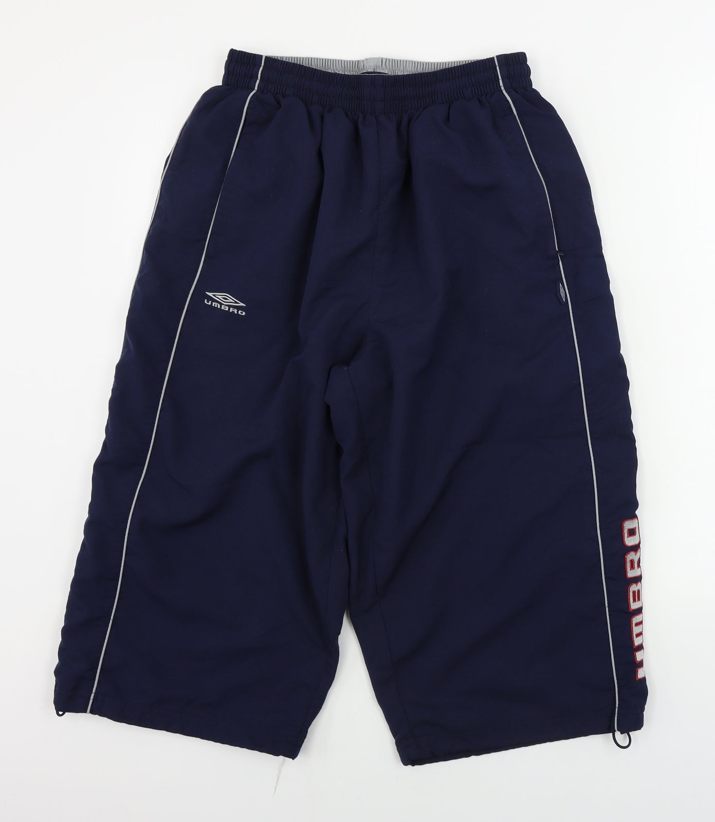 Umbro Mens Blue   Cropped Trousers Size L