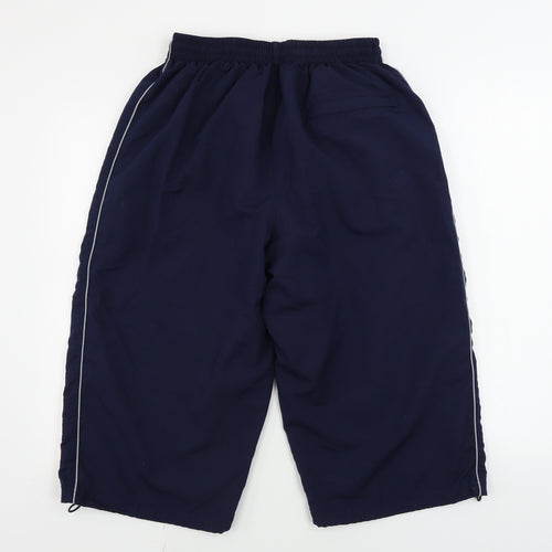 Umbro Mens Blue   Cropped Trousers Size L