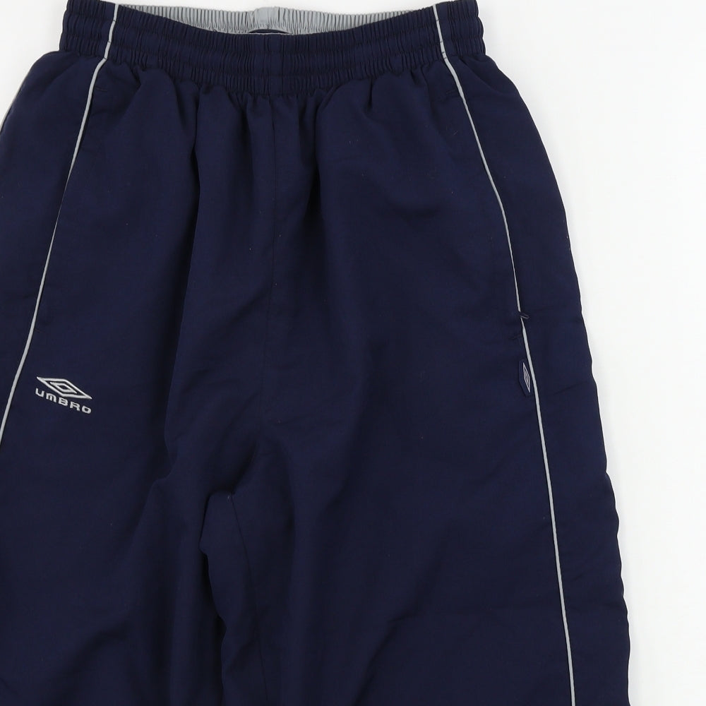 Umbro Mens Blue   Cropped Trousers Size L