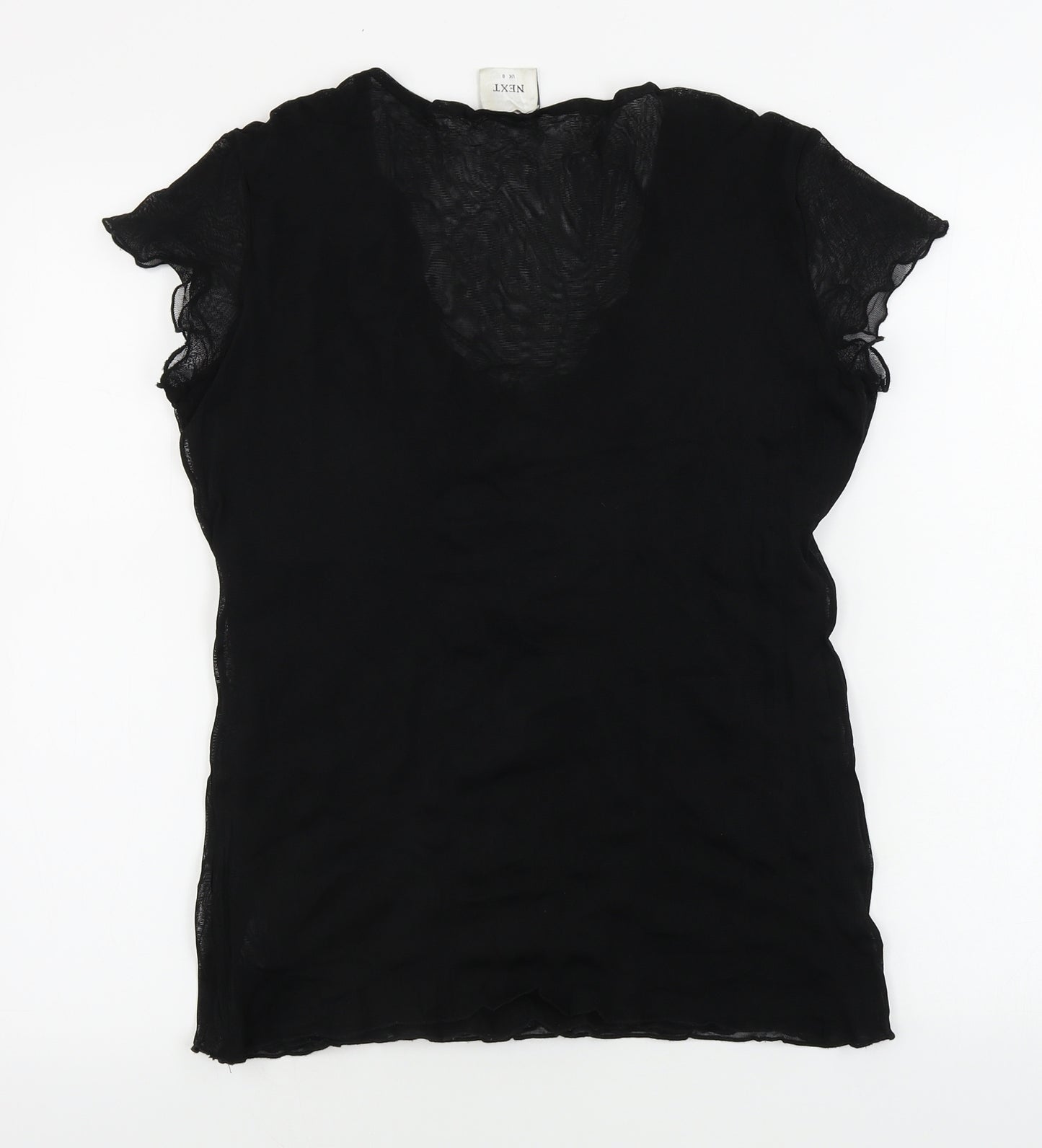 NEXT  Womens Black   Basic T-Shirt Size 10