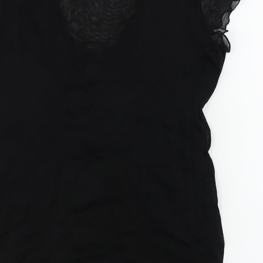 NEXT  Womens Black   Basic T-Shirt Size 10