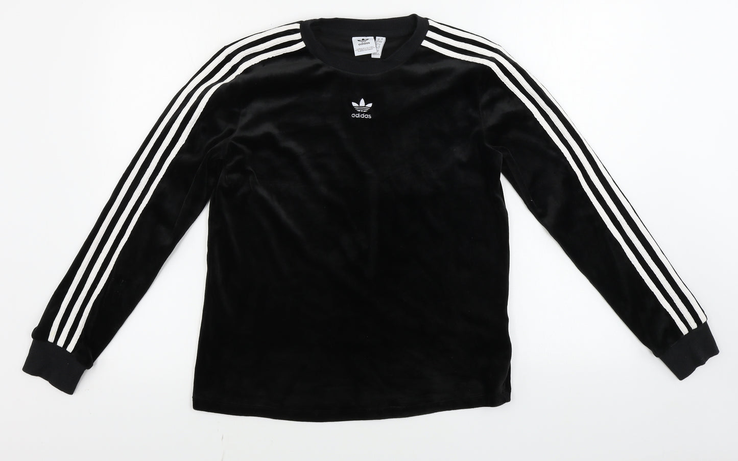 adidas  Womens Black   Pullover Jumper Size 8