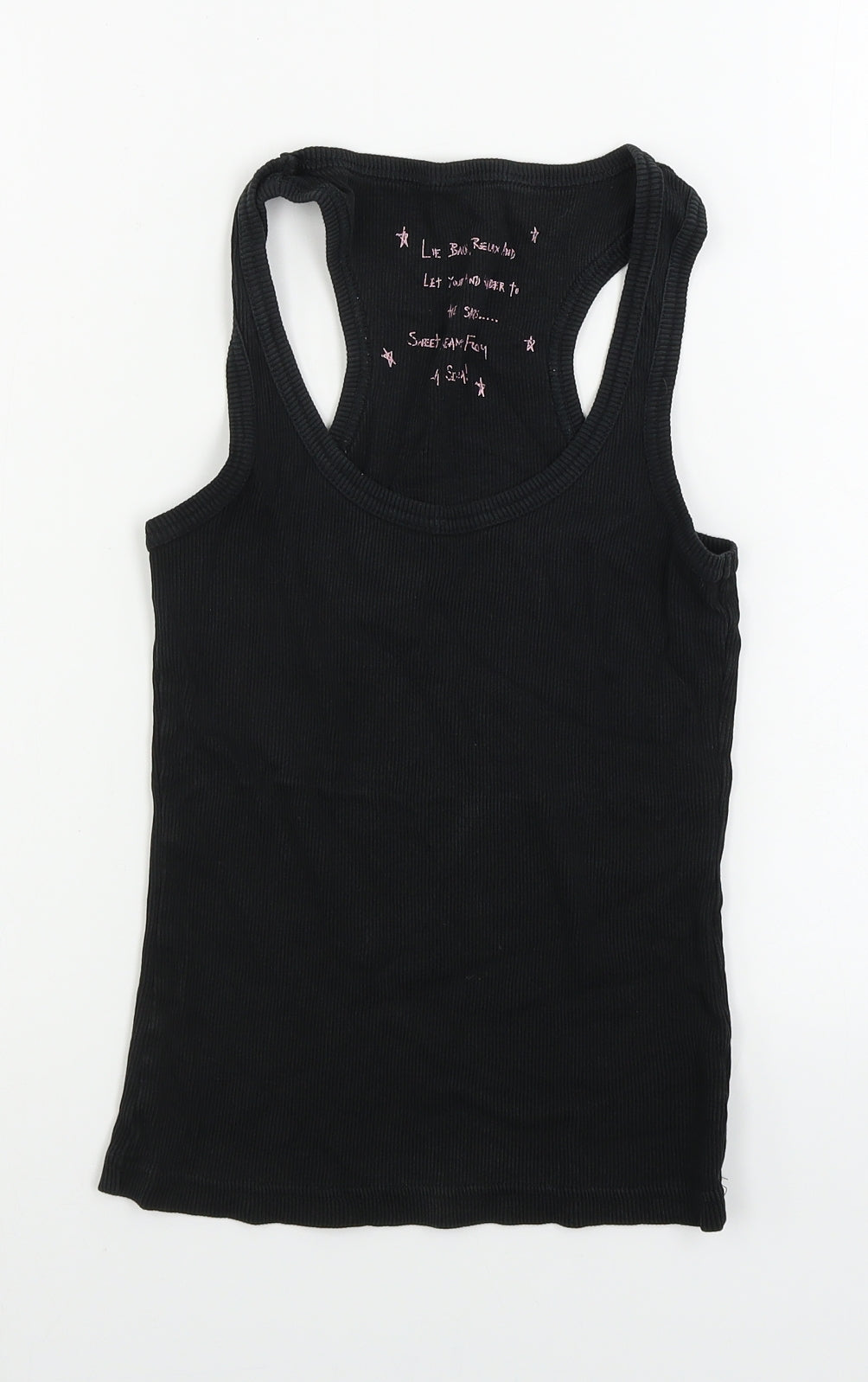 La Senza Womens Black   Basic Tank Size 10