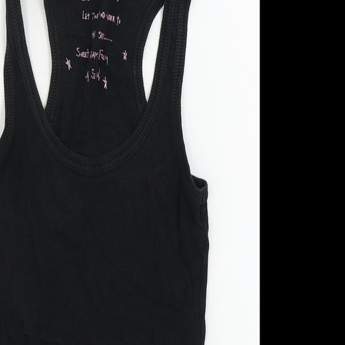 La Senza Womens Black   Basic Tank Size 10