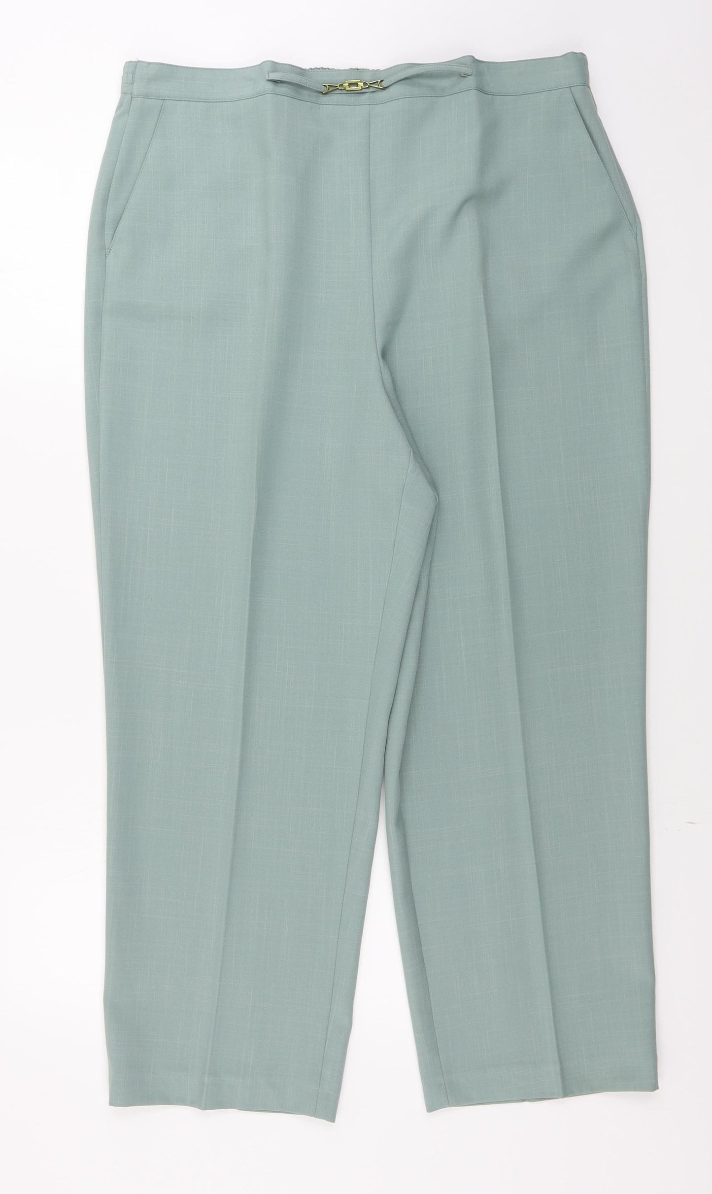 BHS  Womens Green   Trousers  Size 16 L24 in