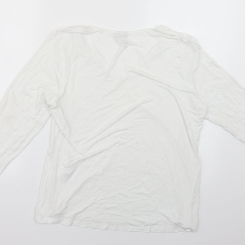 ASOS Womens White   Basic T-Shirt Size 16