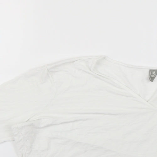 ASOS Womens White   Basic T-Shirt Size 16