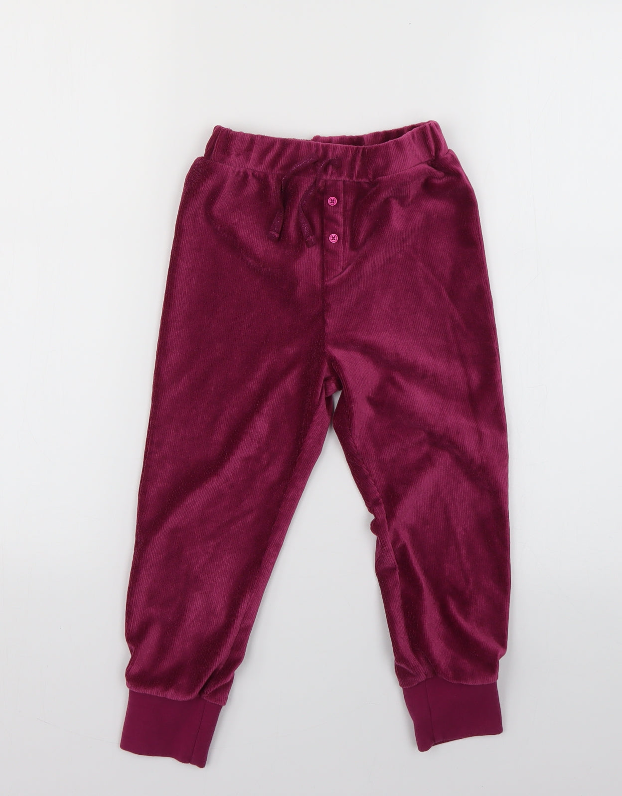NEXT Girls Pink   Jogger Trousers Size 5-6 Years